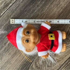 Santa Troll Ornament